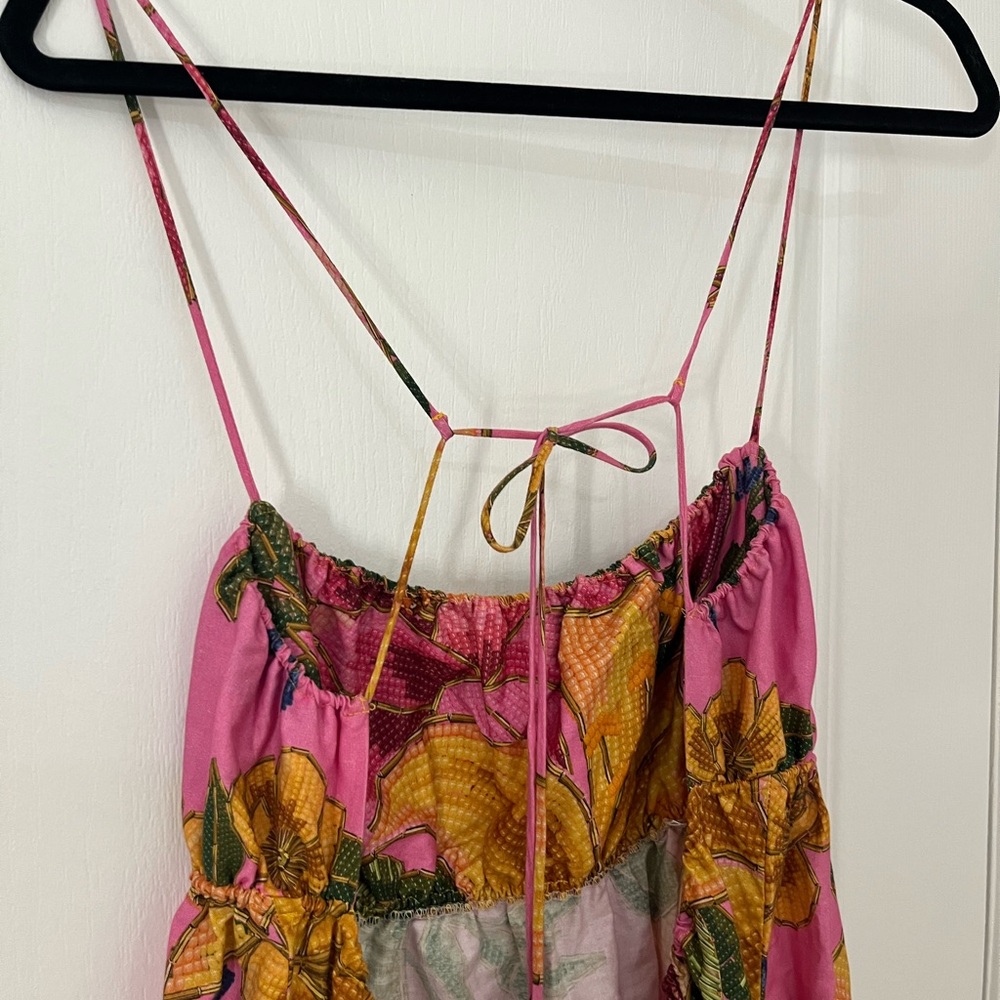 FARM Rio Pink Floral Maxi Dress / never worn - Picture 9 of 11